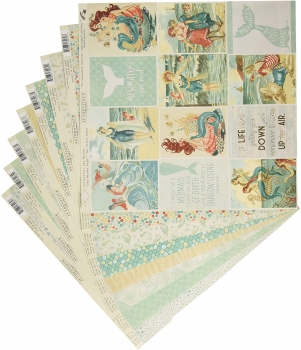 Authentique Collection Kit - Sea Maiden - 12 x 12