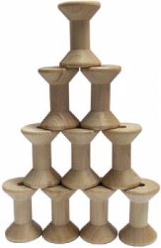  Wood Spools 