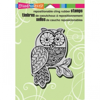 Cling Pen Pattern Owl