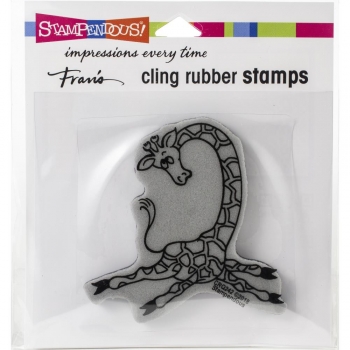 Cling Yoga Giraffe