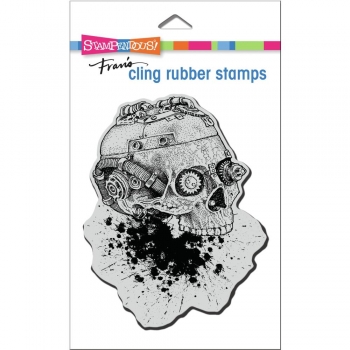 Cling Steampunk Skull