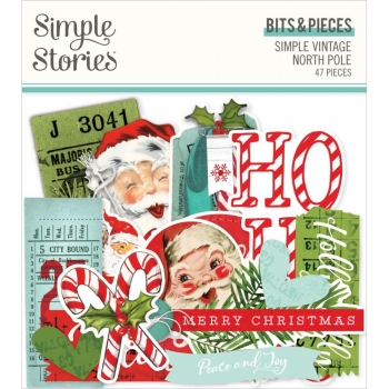 Simple Stories Bits & Pieces Simple Vintage North Pole