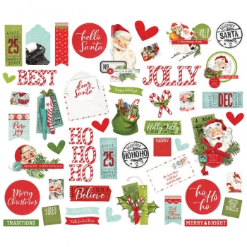 Simple Stories Bits & Pieces Simple Vintage North Pole