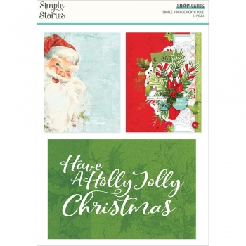 Simple Stories Snap! Cards - Simple Vintage North Pole