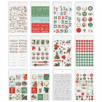 Simple Stories Mini Sticker Tablet - Country Christmas