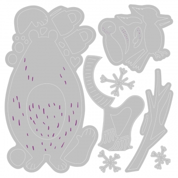Sizzix Tim Holtz Thinlits - Cozy Winter