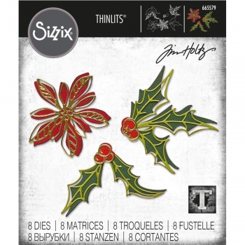 Sizzix Tim Holtz Thinlits - Seasonal Sketch