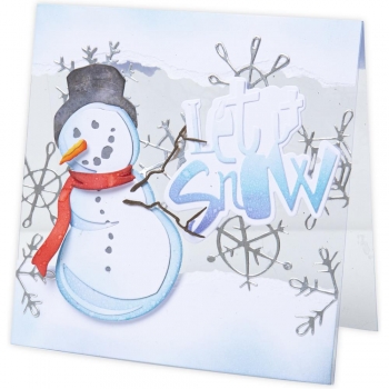 Sizzix Tim Holtz Thinlits - Scribbly Snowflakes
