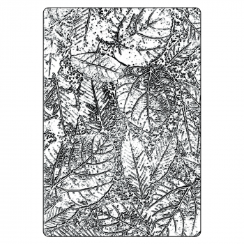 Sizzix Tim Holtz - 3-D Texture Fades - Large - Foliage