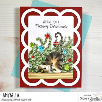 Stamping Bella - The Cat and the Ornament