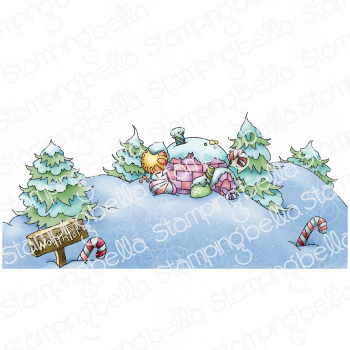 Stamping Bella - North Pole Backdrop