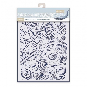 Stamperia 20 x 25 Stencil - Artica Antarctic