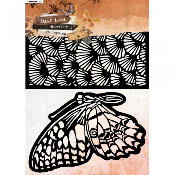 Studio Light Butterfly Stencil - #13