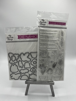 MFT Die-Namics Stanz & Stempel Set - Sweet Succulents