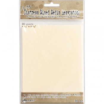 Tim Holtz Distress Mixed Media Heavystock 4 1/4" x 5 1/2