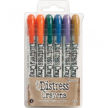Tim Holtz Distress Crayons - Set #9