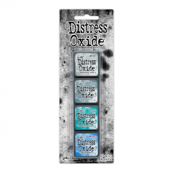 Distress Mini Oxide Ink Pads - Kit 4