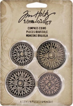 Tim Holtz - Compass Coins