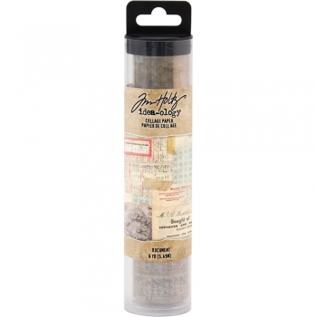 Tim Holtz Collage Paper - Document