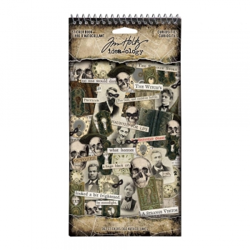 Tim Holtz Sticker Book - Curiosities