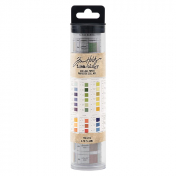 Tim Holtz Collage Paper - Palette