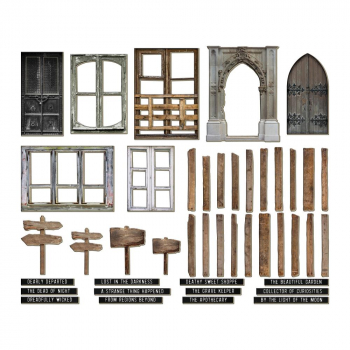 Tim Holtz - Baseboards - Halloween 2024
