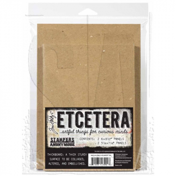 Tim Holtz - Etcetera Thickboard - Panels, Rectangles