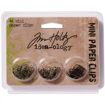 Tim Holtz - 48 Mini Paper Clips
