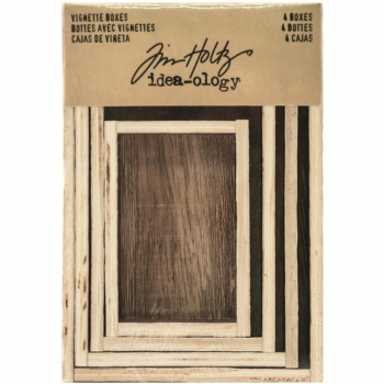 Tim Holtz Vignette Boxes 4 St.