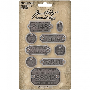 Tim Holtz - Factory Tags 