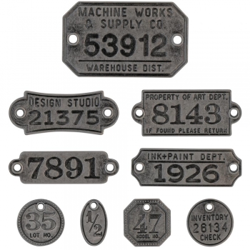 Tim Holtz - Factory Tags 