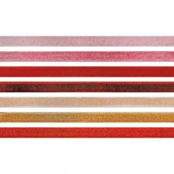 Tim Holtz Velvet Trims - Warm