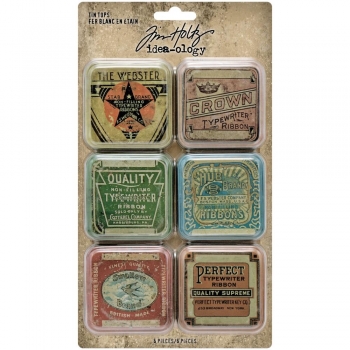 Tim Holtz Tin Tops (Metalldeckel)