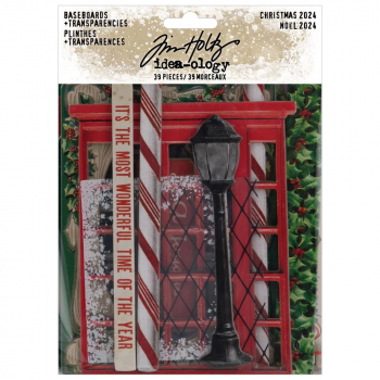 Tim Holtz idea-ology Baseboards + Transparencies - Christmas 2024