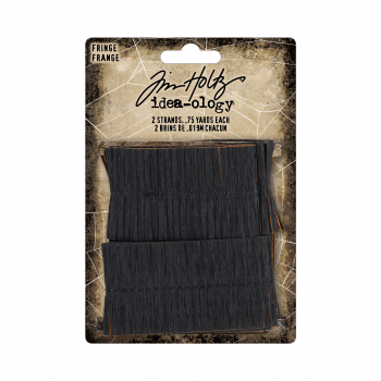 Tim Holtz Fringe - Schwarz