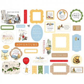 Echo Park Ephemera - Winnie The Pooh