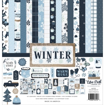 Echo Park - Collection Kit - 12" x 12" - Winter