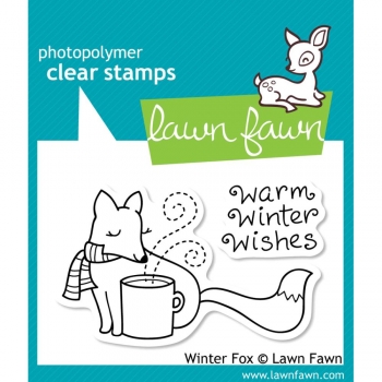 Lawn Fawn Clear Stamps - Winter Fox