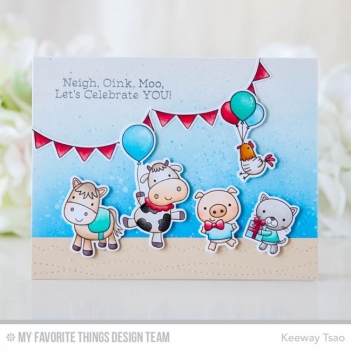 MFT Die-Namics Stanz & Stempel Set - Party Animals