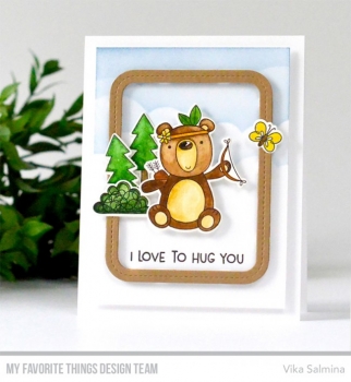 MFT Die-Namics Stanz & Stempel Set - Beary Big Adventure