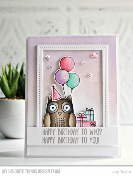 MFT Die-Namics Stanz & Stempel Set - For Owl You Do