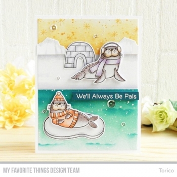 MFT Die-Namics Stanz & Stempel Set - Polar Pals