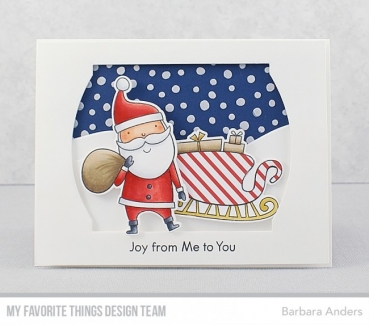 MFT Die-Namics Stanz & Stempel Set - Sassy Santa