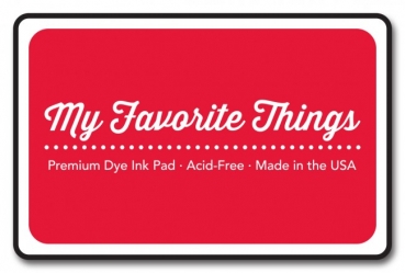 MFT Premium Dye Ink Pad - Red Hot