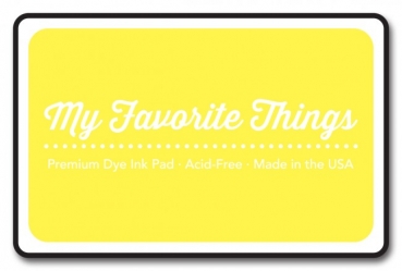 MFT Premium Dye Ink Pad - Sunshine