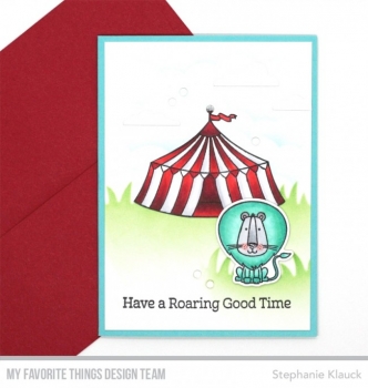 MFT - 6" x 6" Schablone - Stencil Grassy Edges