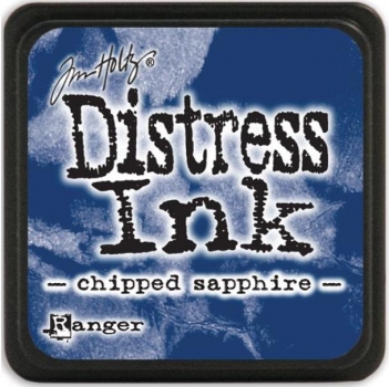 Mini Distress Ink Pad - Chipped Sapphire