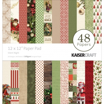 Kaisercraft Paper Pad 12"x12" - Silent Night