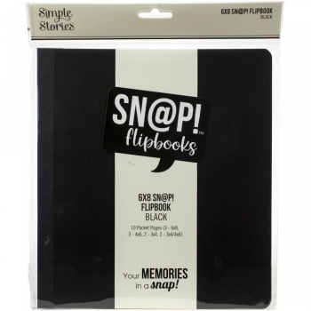 SN@P! Flipbook 6x8 - Black