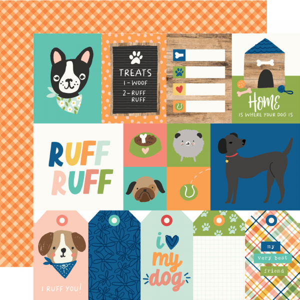 Simple Stories Collection Kit Fur Baby Dog - 12"